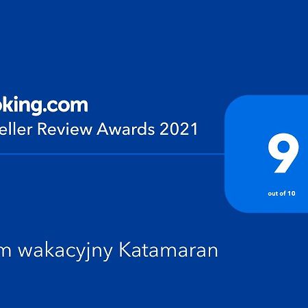 Dom Wakacyjny Katamaran Międzywodzie Exteriör bild